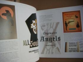 vintage typographic design: 一本法文原版大開本平面設計圖冊